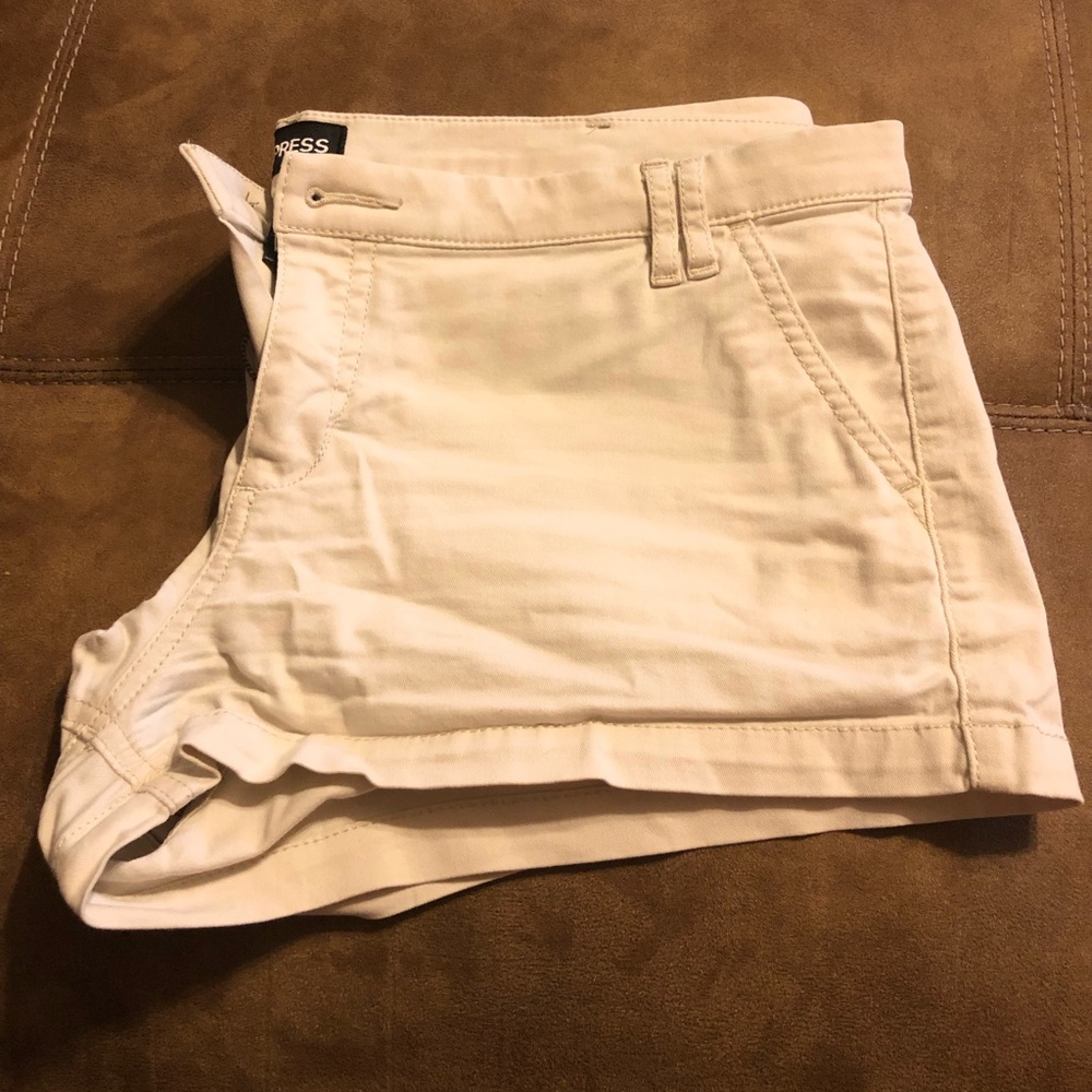 Express Khaki Shorts